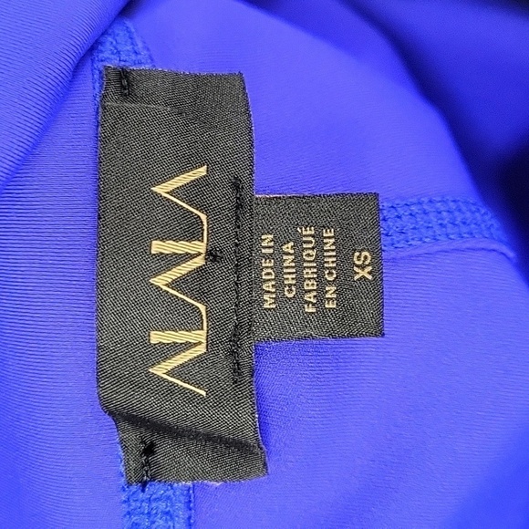 Alala Vamp Blue Crop Tights Leggings Size xs - Picture 8 of 10